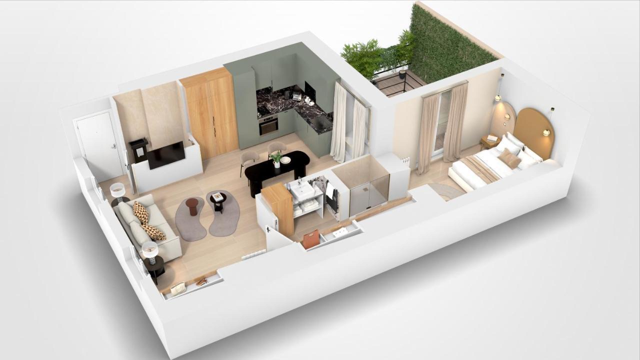 Yuna Saint-Honore - Serviced Apartments Párizs Kültér fotó