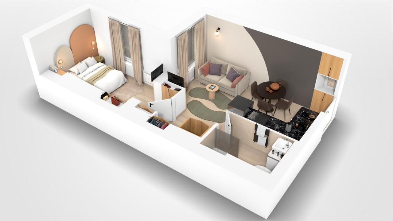 Yuna Saint-Honore - Serviced Apartments Párizs Kültér fotó