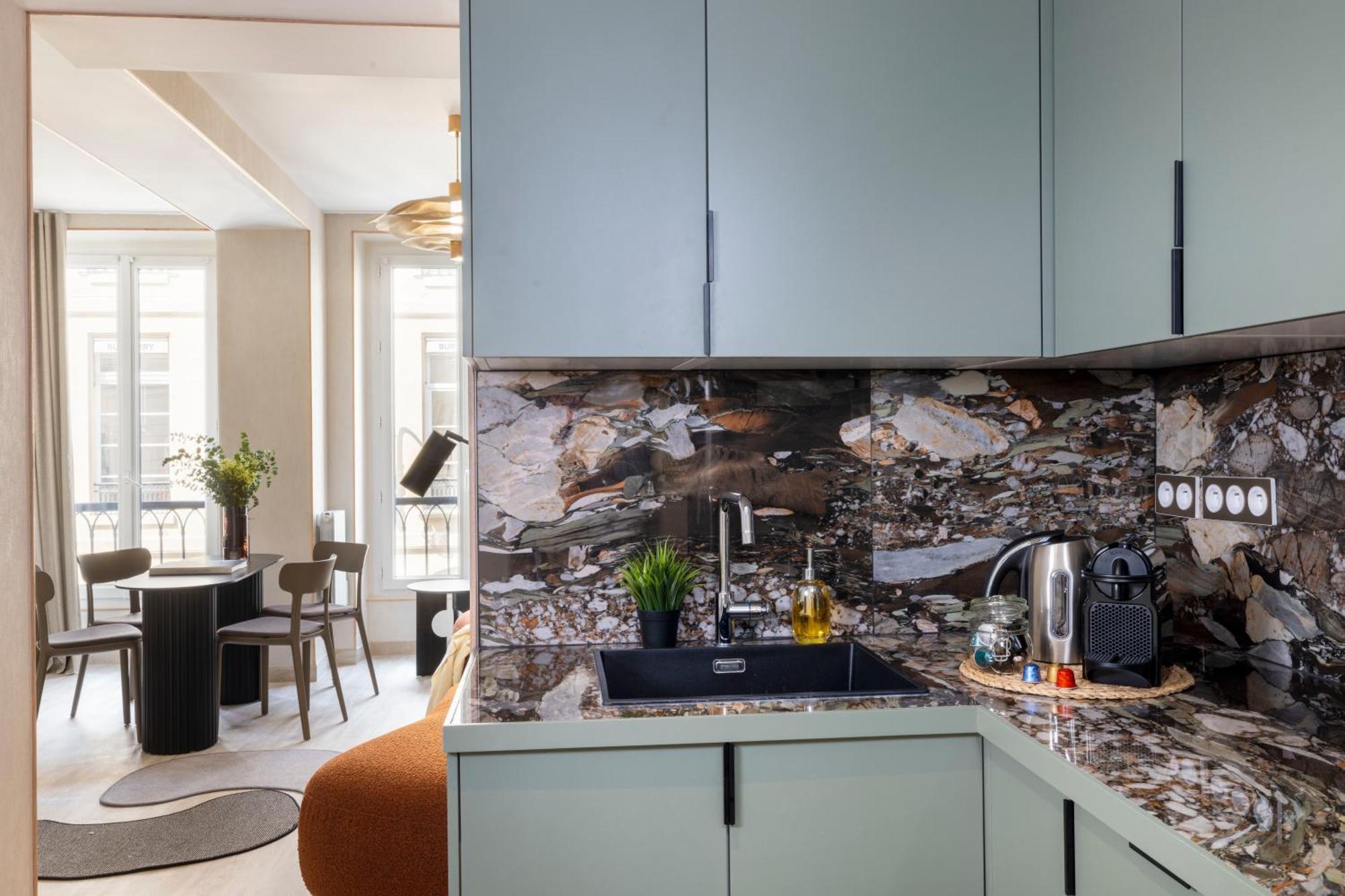Yuna Saint-Honore - Serviced Apartments Párizs Szoba fotó